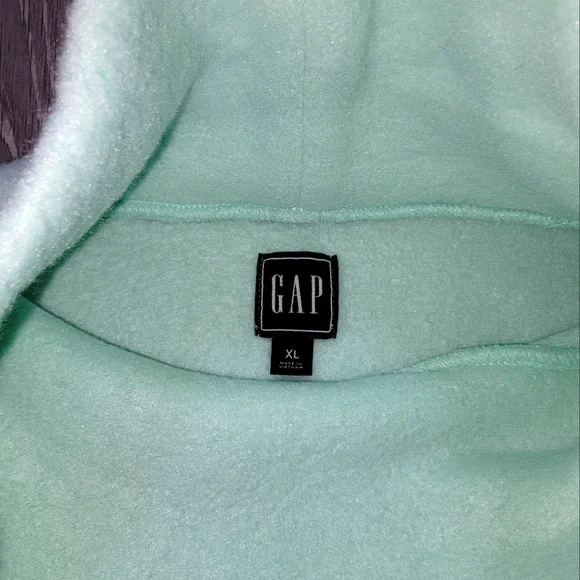 BRAND NEW GAP Turtleneck Sweater In Mint Green Women's Size XL - Picture 3 of 4